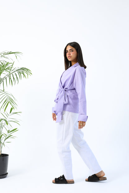 Tie Pop Purple Shirt