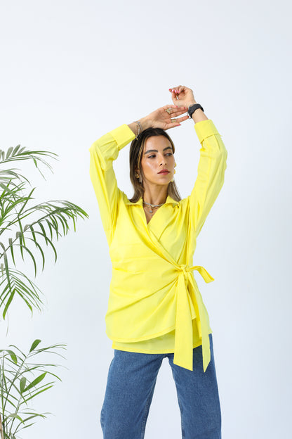 Tie Pop Yellow Shirt