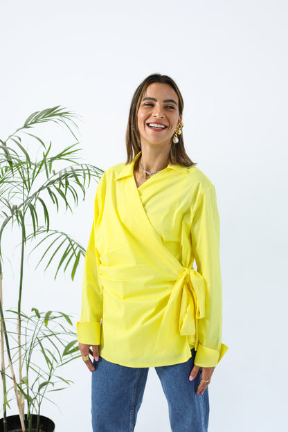 Tie Pop Yellow Shirt