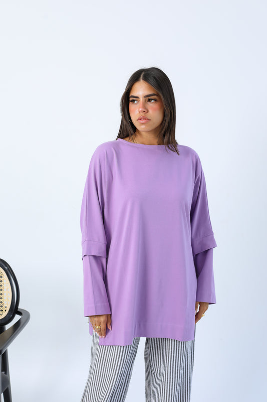 Cotton Candy Purple Top