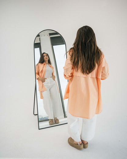 High Low Chemise Orange