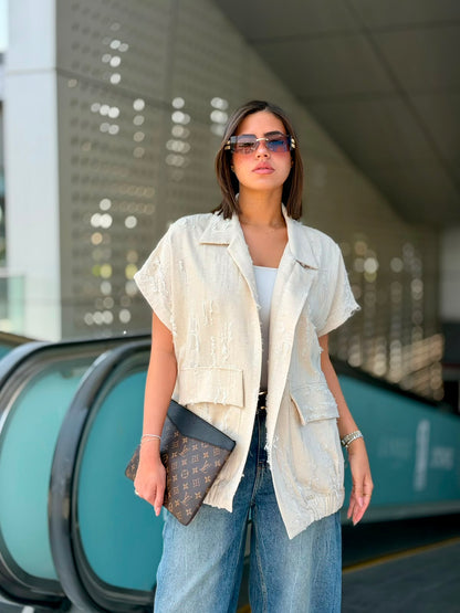 Linen Vest