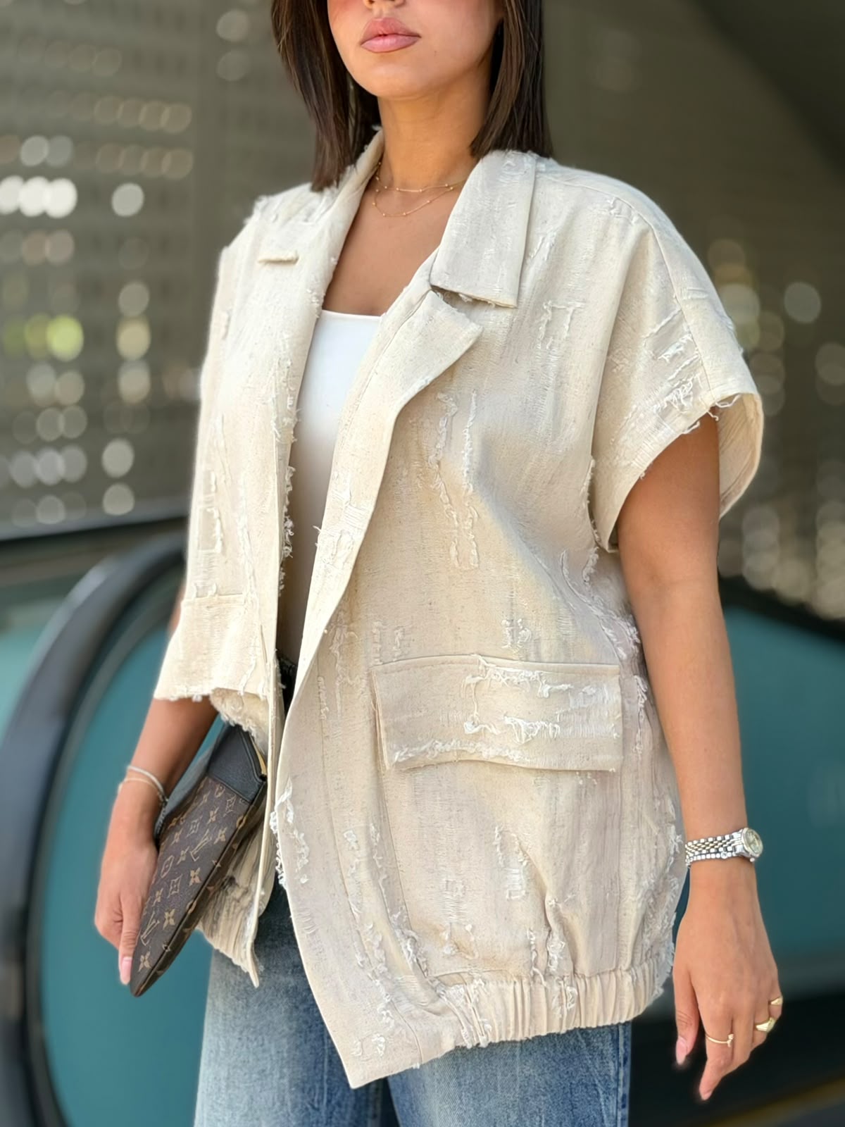Linen Vest