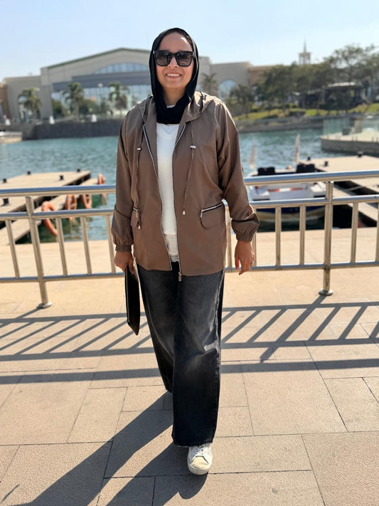 Waterproof short jacket